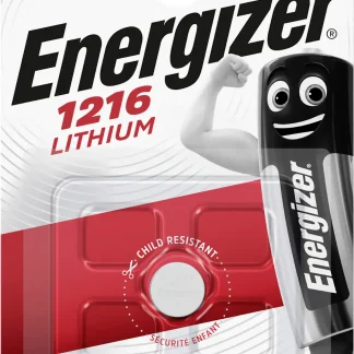 Energizer Knopfzelle CR 1216 Lithium, 3 V