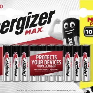 Energizer Max Alkaline Battrie Micro AAA 1,5 V, 10er Pack