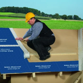 Siga Klebeband Wigluv 25 m x 10 cm weiß