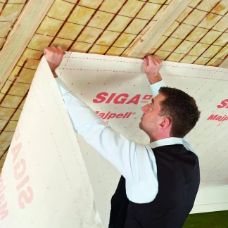 Siga Dampfbremse Majpell 5 50 x 3 m = 150  weiß