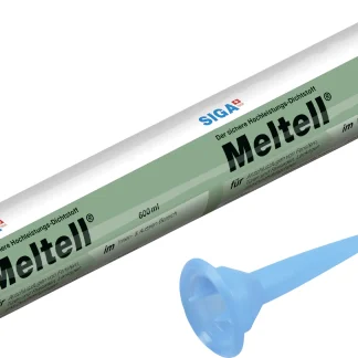 Siga Hochleistungsdichtstoff Meltell Schlauchbeutel 600 ml betongrau