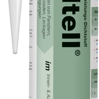 Siga Hochleistungsdichtstoff Meltell Kartusche 310 ml weiß strukturiert