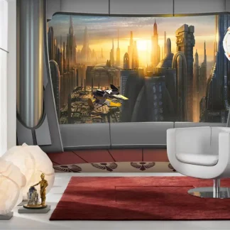 Komar Fototapete Star Wars Coruscant View 368 x 254 cm