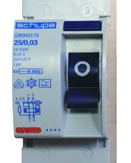 Gewiss FI-Schutzschalter 40A, 2-polig, 0,03 A