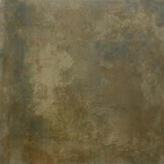 Bodenfliese Feinsteinzeug Metallique 120 x 120 cm kupfer