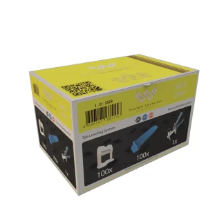 System Leveling Fliesen-Nivelliersystem Set S Fugenbreite 3 mm