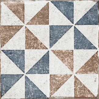Bodenfliese Feinsteinzeug Marrakesh 20 x 20 cm bunt