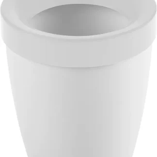 Sunware Tiglo Tischabfalleimer 1,5 L weiß 14 x 14 x 22 cm