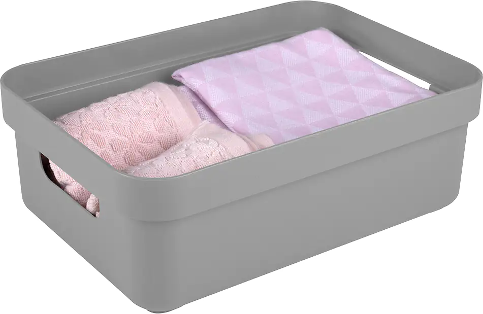 Sunware Aufbewahrungsbox Sigma Home 9 L hellgrau