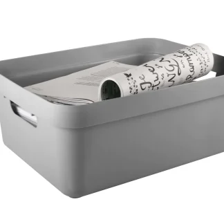 Sunware Aufbewahrungsbox Sigma Home 24 L hellgrau