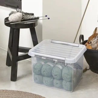 Sunware Aufbewahrungsbox 26L transparent 40 x 40 x 26 cm