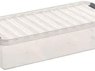 Sunware Aufbewahrungsbox Q-Line 6,5L transparent 48,5 x 19 x 10,5 cm