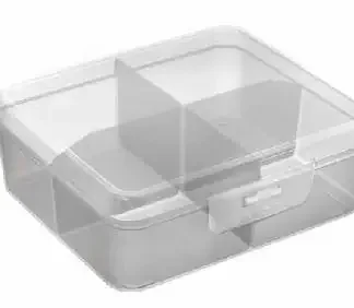 Sunware Sortierbox Q-Line 4 Fächer 14,6 x 13 x 53 cm