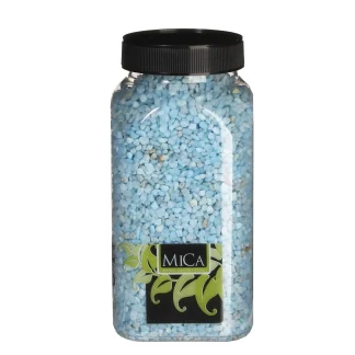 Mica Decorations Dekoration Granulat hellblau 650 ml 1 kg