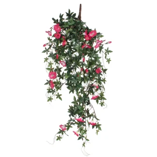 Mica Kunstpflanze Petunien hängend fuchsie, 80 x 20 x 15 cm
