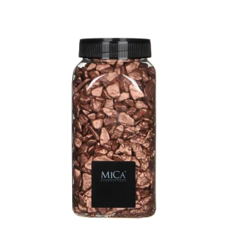 Mica Dekorative Steine kupfer 650 ml 1 kg