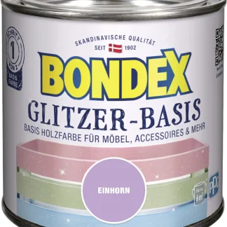 Bondex Glitzer-Basis 500 ml basis einhorn