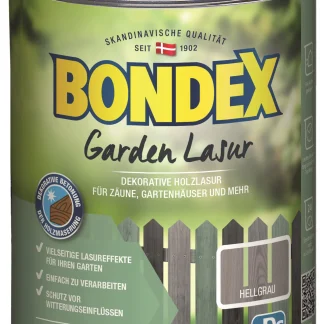 Bondex Garden Greys Lasur Treibholz Grau 750 ml