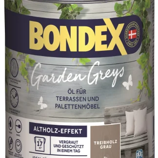 Bondex Garden Greys Öl 750 ml treibholz grau