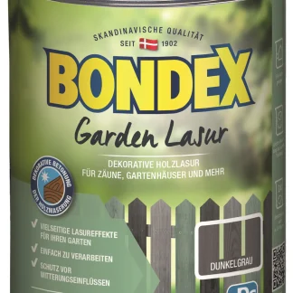 Bondex Garden Greys Lasur Dunkel Naturgrau 750 ml