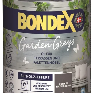 Bondex Garden Greys Öl 750 ml dunkel naturgrau