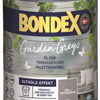 Bondex Garden Greys Öl 750 ml hell naturgrau