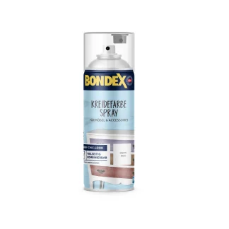 Bondex Kreidefarbe Spray 400 ml kreativ weiß