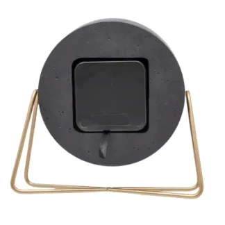 Nextime Tischuhr Cross Table 17,5 x 15,5 cm schwarz