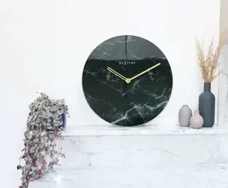 Nextime Wanduhr Marble Ø 40 cm