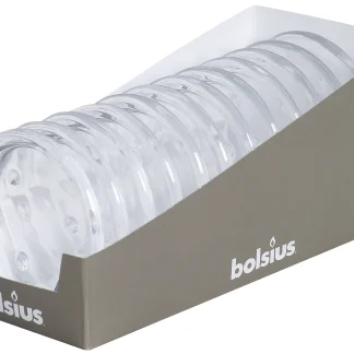 Bolsius Kerzenteller für Teelichte und Kerzen, Ø 11 cm
