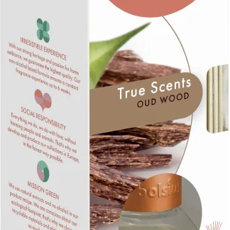 Bolsius Raumduft True Scents Oud Wood 45 ml