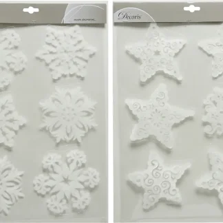 Kaemingk Fensterdeko Schnee