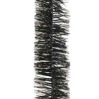 Kaemingk Lametta Girlande schwarz 270 cm