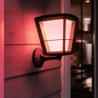 Philips Hue LED Außen-Wandleuchte White & Color Ambiance Econic Up