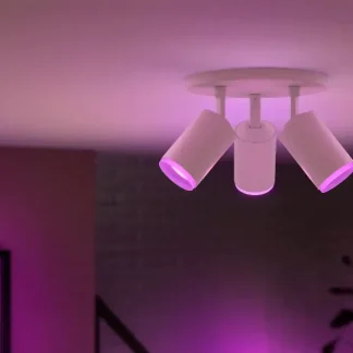 Philips Hue 3er LED Spot White & Color Ambiance Fugato weiß RGBW Smart Home