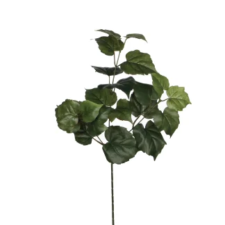 Mica künstlicher Baumwollzweig Baumwoll grün, 58cm