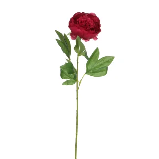 Mica künstliche Pfingstrose dunkelrosa 76 cm
