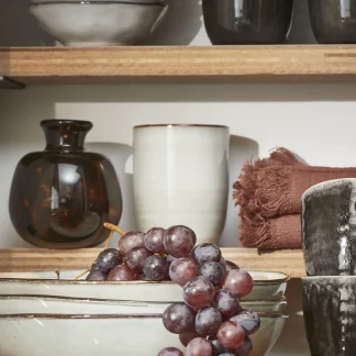 Mica Schale Tabo grau, Ø 23,5 cm x 7,5 cm