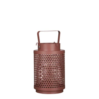 Mica Laterne Barney rosa, 18,5 x 12 cm