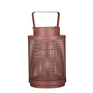 Mica Laterne Barney rosa, 25 x 16 cm