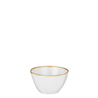 Mica Schale Tabo weiß, Ø 11 cm x 5 cm