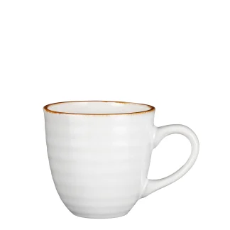 Mica Tasse Tabo weiß, 9 cm x 9 cm