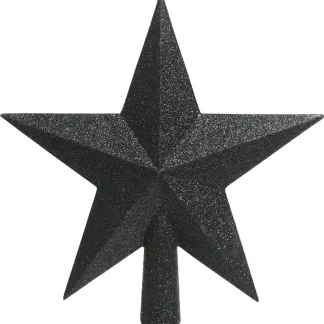 Kaemingk Tannenbaumspitze schwarz bruchfest 19 cm