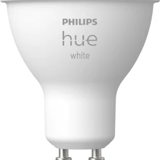 Philips Hue LED Leuchtmittel White GU10 warmweiß Reflektor 5,2 W warmweiß