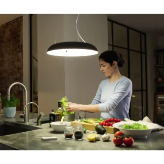 Philips Hue LED Pendelleuchte White Ambiance Amaze weiß 150 cm