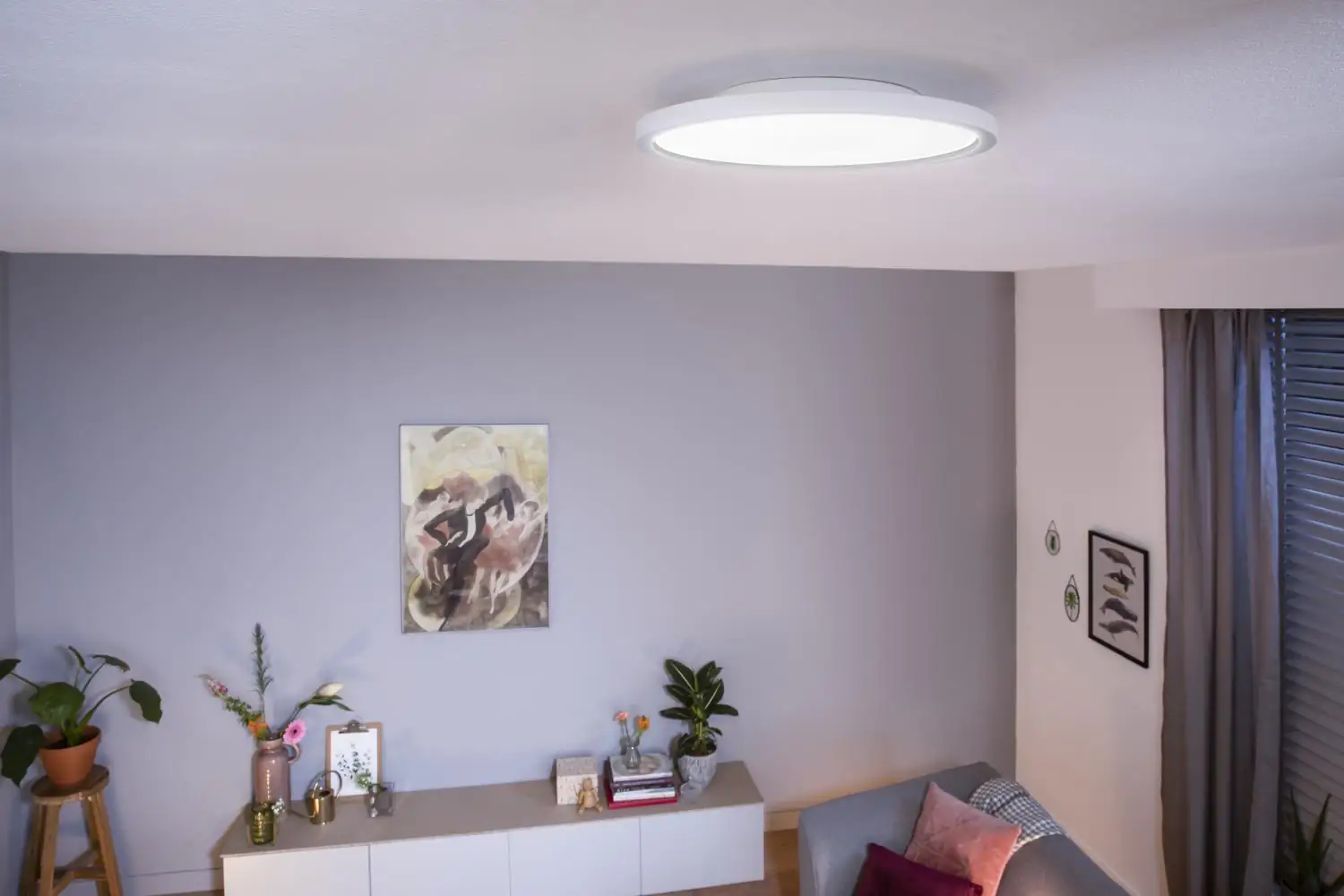 Philips Hue LED Panel White Ambiance Aurelle weiß Ø 39,5 cm