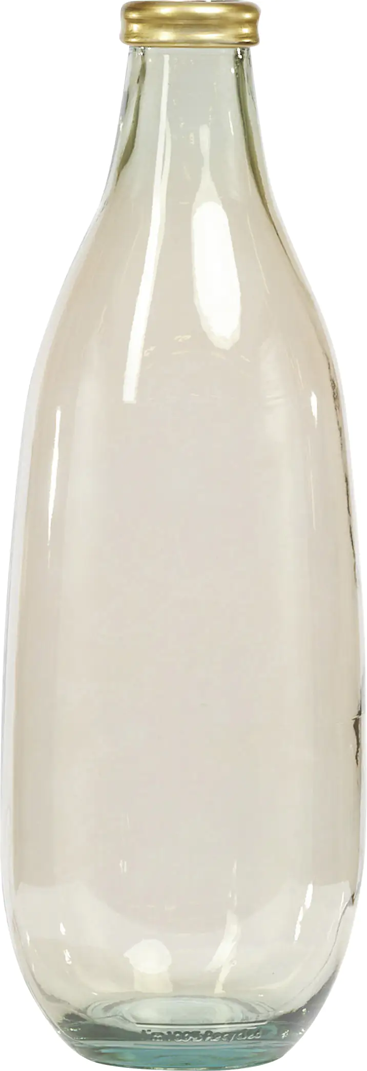 Dijk Glasvase beige Ø 15 x 40 cm