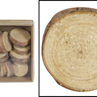Dijk Holzscheiben Ø 2 cm 20 Stück