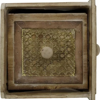 Dijk Schubladen Holz braun 16 x 15 x 15 cm