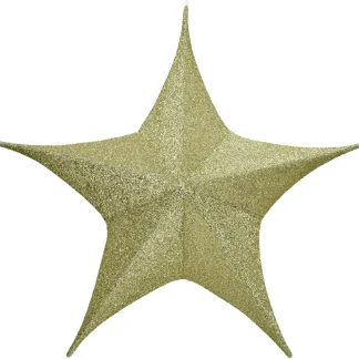 Kaemingk Stern aus Polyester Ø 180 cm gold